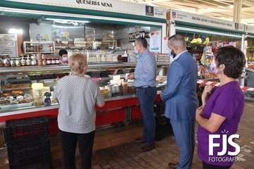 El Mercado de Telde visibiliza su compromiso contra la violencia de género/Francisco Javier Santana.